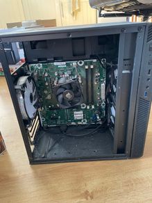 Broken components (AIO, Fans, motherboard)