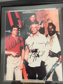 Mr T signed photo