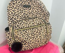 Leopard print back pack