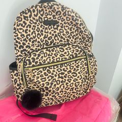 Leopard print back pack