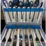 vintage 16 piece cutlery set with mother of pearl detail Image 3