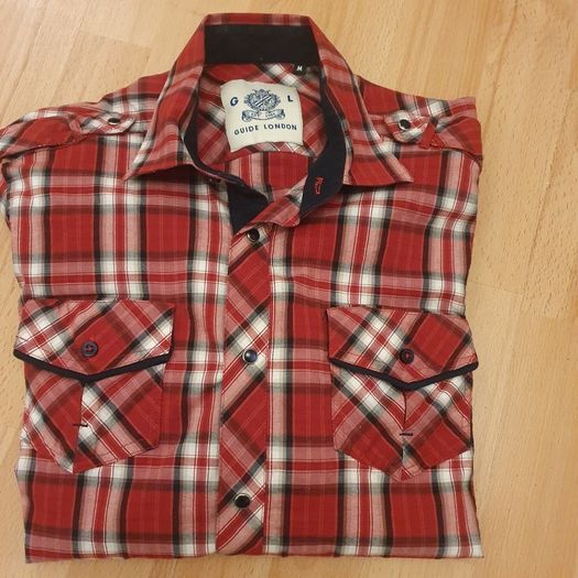 Shirt/Guy's 'Guide London' Check Shirt ..FINAL Price Drop