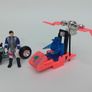 Kenner M.A.S.K. Dynamo Vehicle & Bruce Sato Image 6