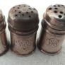 Antique Vintage GORHAM Sterling Silver 3 Mini Salt & Pepper Shakers - 1852. - FULL HALLMARKED Image 3