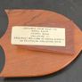 HMS Rothesay Painted Royal Navy Ship Badge Crest Shield Plaque Image 2