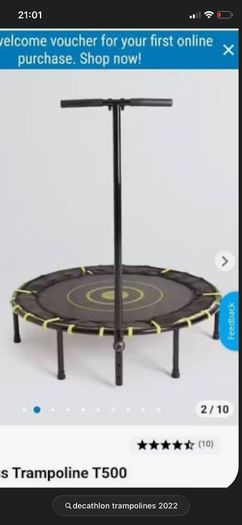 fitness/indoor trampoline