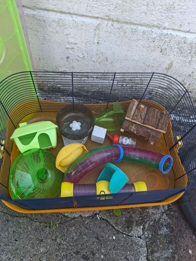 free hamster cage