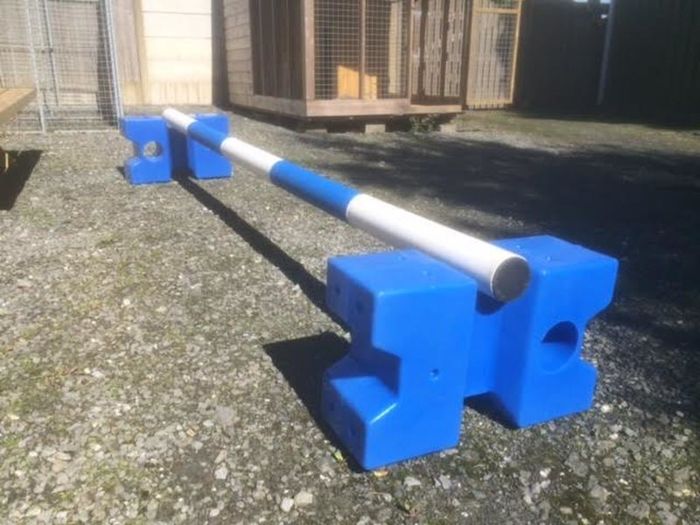 Plastic Jump Blocks and plastic horse jumps