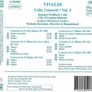 Vivaldo. Cello Concertos. Vol. 2. CD. Free Postage! Image 2