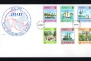 1980 Jersey Operation Drake, Round the World Commemorative Stamps First Day Cover (FDC)