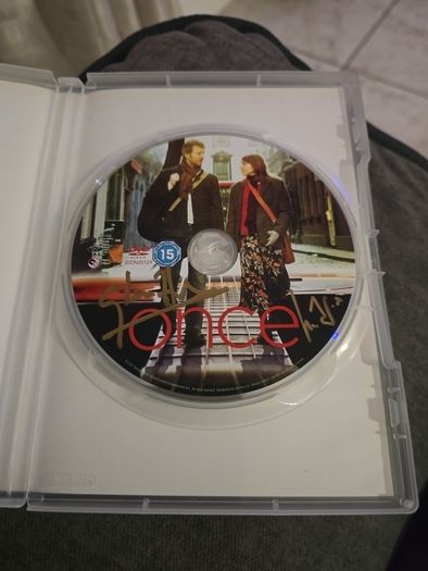 dvd once signed by Glen Hansard and Marketa Irglova