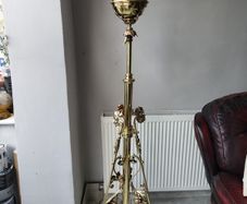 19th Cent telescopic professionally polished and laquered.