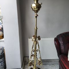 19th Cent telescopic professionally polished and laquered.