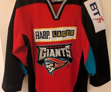 Vintage Belfast Giants Ice Hockey Jersey small mens