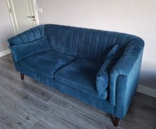 Midnight blue sofa