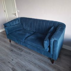 Midnight blue sofa