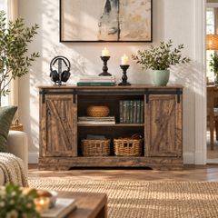Sideboard with Sliding Door TV Cabinet