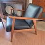 2 Black Armchairs from IKEA Image 4