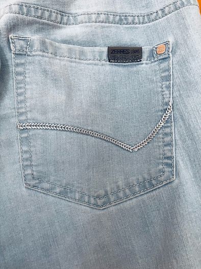 Ladies Lightweight Pale Blue Jeans by Zerres