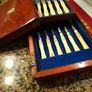 antique fish cutlery set in box Image 9