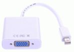 New Mini DisplayPort Display Port To VGA Adapter Cable For Apple Macbook DP #324