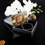 SAFETY POP CLASP Lab tested dark raw unpolished Amber teething necklace beads genuine Baltic amber boys necklace or double anklet/bracelet amber beads Image 10