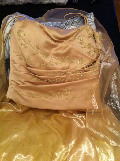 Beautiful Gold Party Dress