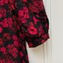 Gorgeous Ladies Red Floral Dress: Size 12 Image 3