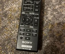 sony remote control