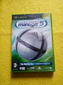 Championship Manager 5 Xbox Original Games Original Pal version
