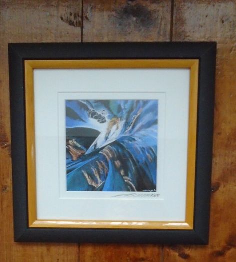 Painting, Pastel on paper, Home decor, art.