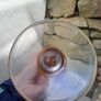 Large Amber Art Glass Floor Vase 45cm Image 2
