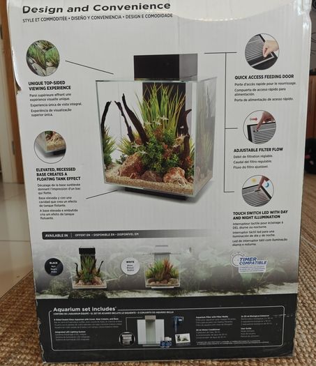 Fluval edge 2.0 46L aquarium