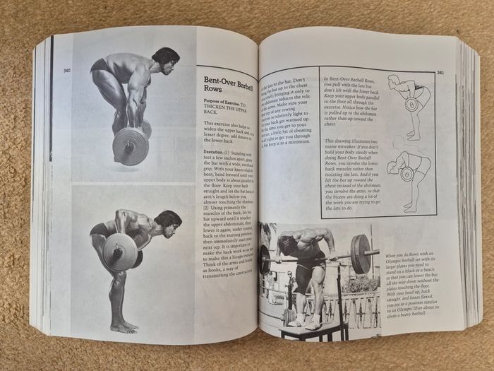 Arnold Schwarzenegger Encyclopedia of Modern Bodybuilding Paperback Book