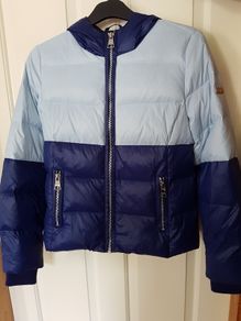 Karl Lagerfeld Real Down feathers jacket UK 12