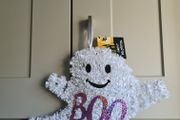 Halloween Tinsel Ghost Decoration