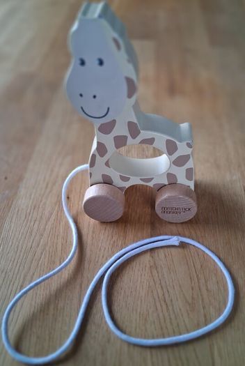 Matchstick Monkey Playtime Pull-Along Giraffe Toy