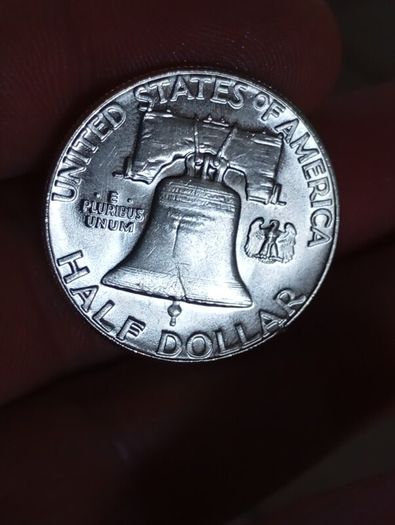 half dollar AAA grade from a bank tube  uncirculated