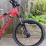 Rockrider ST 900. 24in wheels, mechanical disc brakes, front suspension forks, 8 gears. In good working order with the usual scrapes and scratches from kid use. Image 4