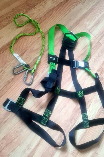 Honeywell Miller H-Design 1 Point Harness Mating Buckles - Size 2.  Plus Lanyard LIKE NEW
