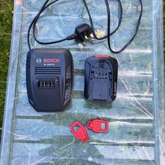 Bosch battery and charger
