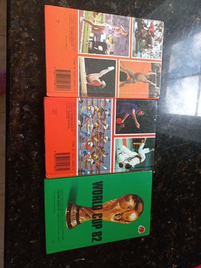 Vintage Ladybird Books- Olympics 1984, Olympics 1988, World Cup 1982