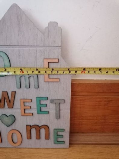 Wooden Home Sign Decor