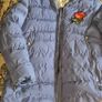 B&Q Girls Purple Puffer Coat - Age 15/16 - Excellent Condition, AV Image 2