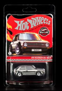 Hot Wheels RLC exclusive 1976 Volkswagen Golf MK1 GTI, new, sealed.