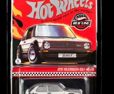 Hot Wheels RLC exclusive 1976 Volkswagen Golf MK1 GTI, new, sealed.