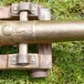 Vintage heavy Bronze/Brass Cannon 17" long Image 2