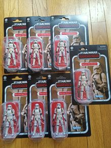 Star Wars Vintage Collection The Mandalorian Remnant Stormtrooper action figure lot