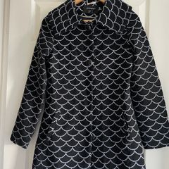 Black with White Dressy Coat    Atmosphere     New with tags    Size 10