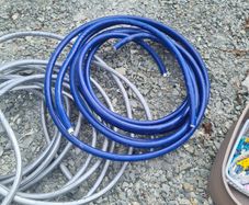 Insulated pipe coils